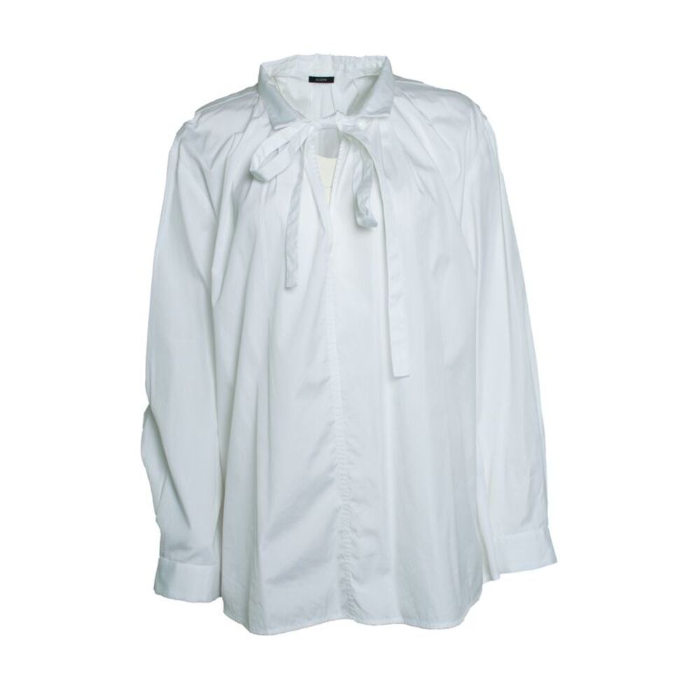 Joseph, white shirt with bow